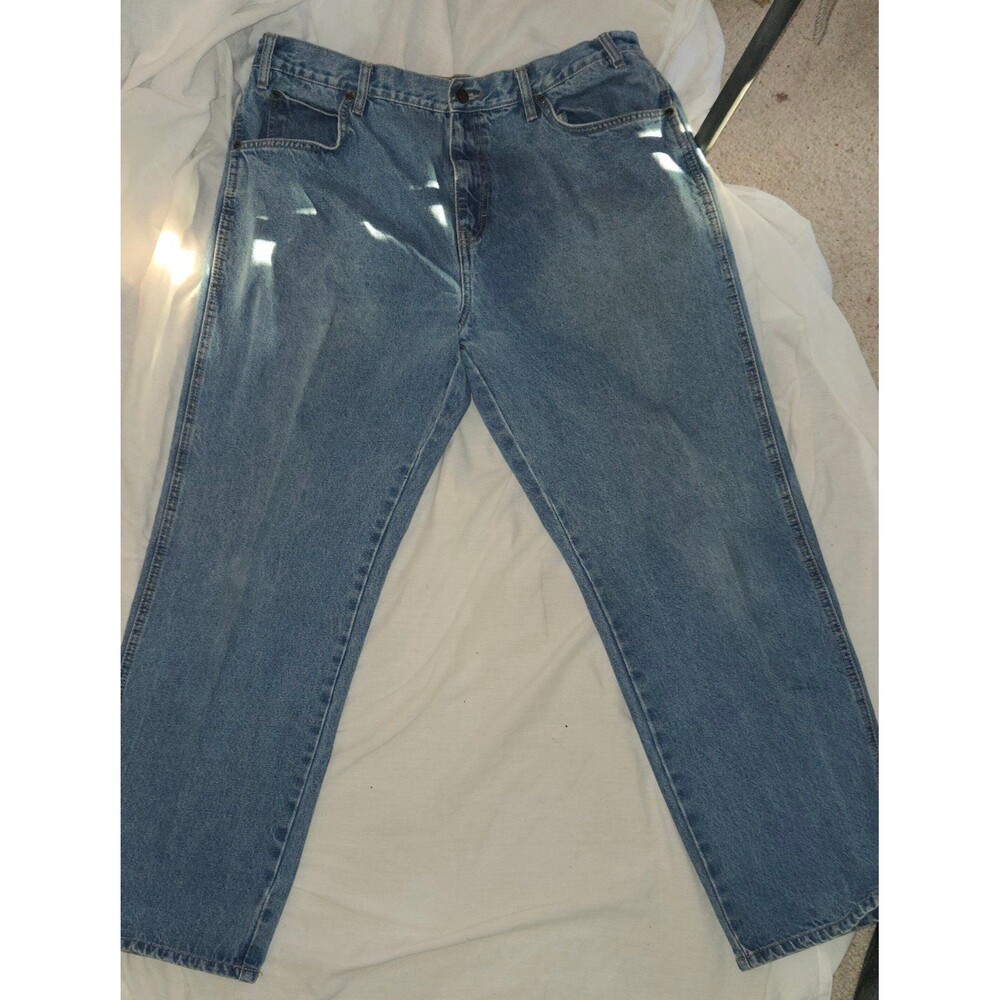 Size 38Wx32L Men's "Rivet Supply Company" Blue Jeans